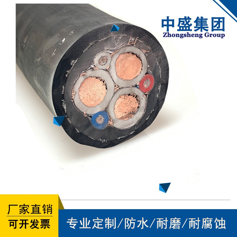 安徽天長(zhǎng)市中型橡套電纜YZ 3*50+1*25