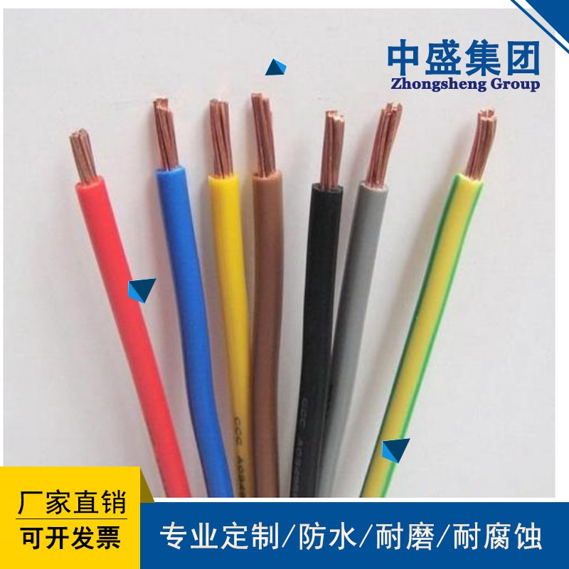 中盛電纜低煙無(wú)鹵阻燃聚烯烴絕緣軟電纜WDZB-RY 0.4