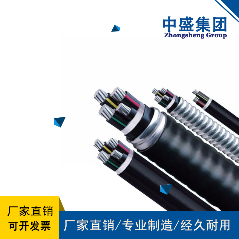 安徽中盛阻燃鋁合金電纜抗蠕變易安裝ZRC-YJLHY23 1.8/3KV 2*300