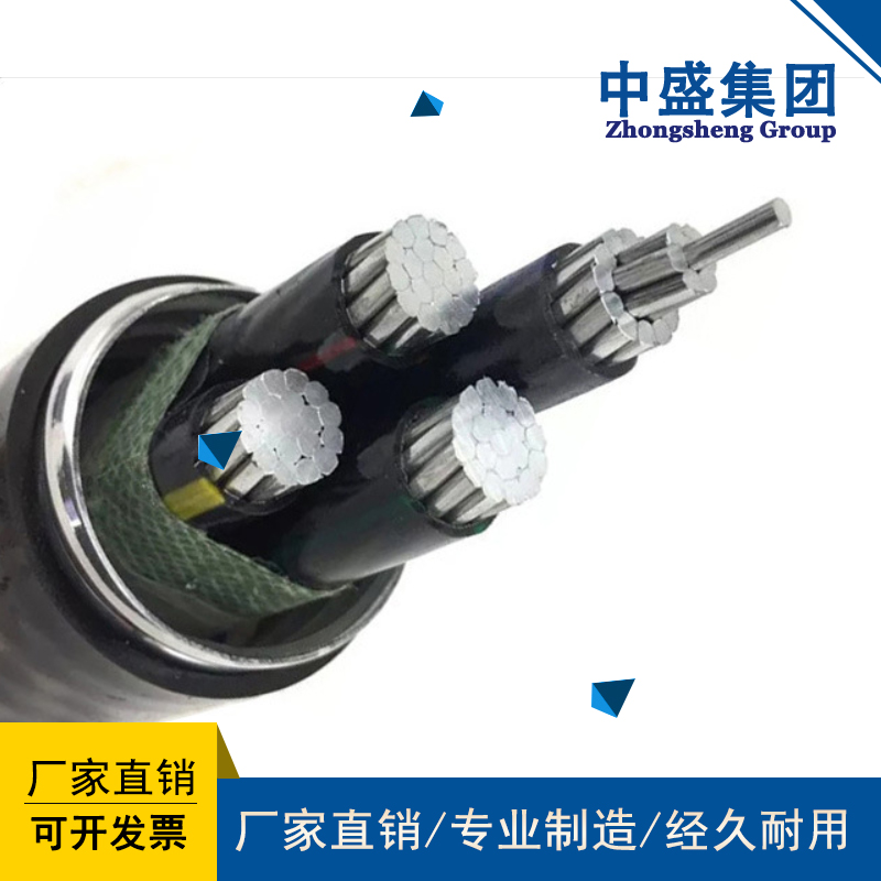 安徽中盛阻燃鋁合金電纜抗蠕變易安裝ZRC-YJLHY23 1.8/3KV 2*185