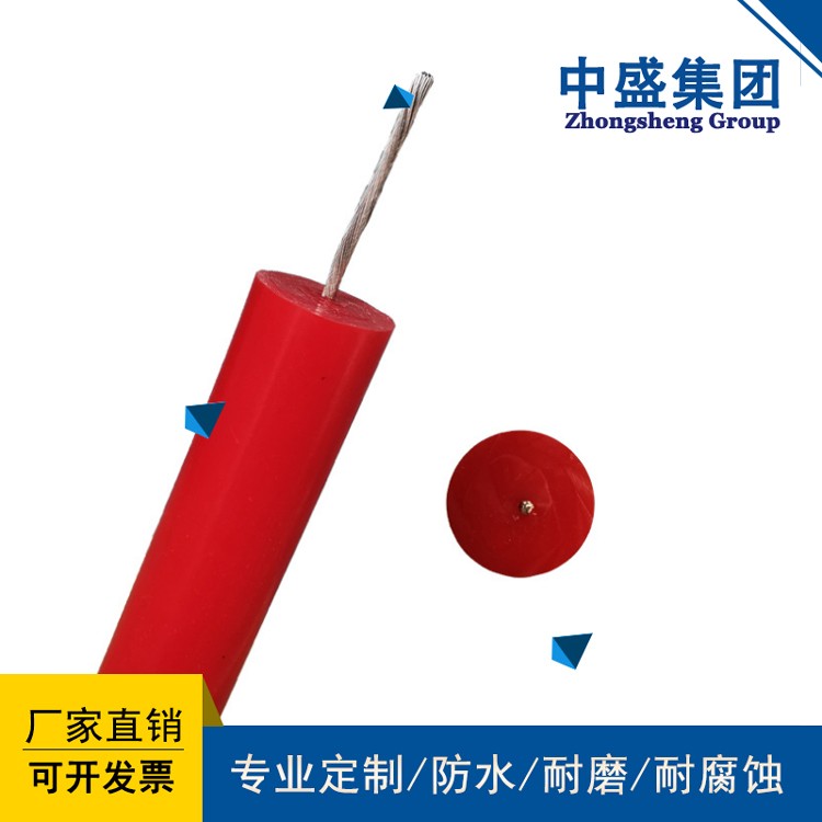 安徽天長市中盛硅橡膠絕緣電機引接線JG 1*50