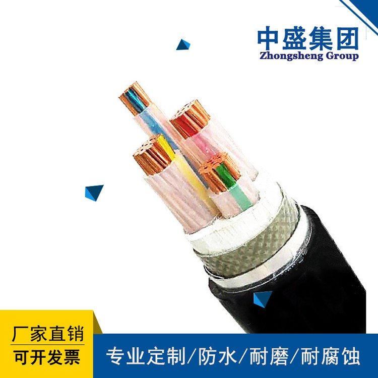 安徽中盛變頻器專用變頻電纜ZB- BPYJVP 3*95+3*16