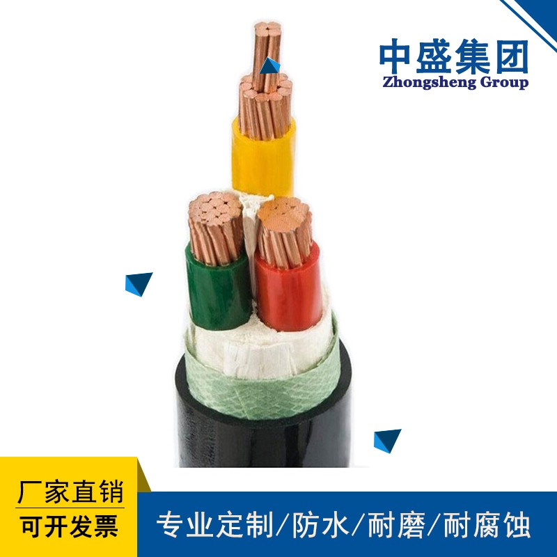 安徽中盛變頻器專用變頻電纜ZB- BPYJVP 3*25+3*6