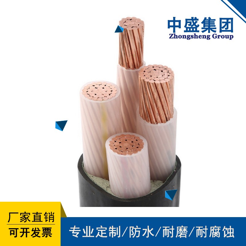 安徽中盛變頻器專用變頻電纜ZB- BPYJVP 3*16+3*2.5