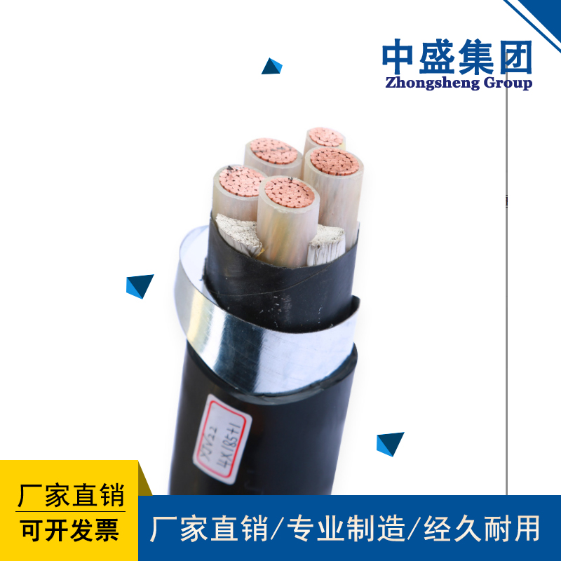 中盛鎧裝銅帶屏蔽阻燃控制電纜ZRC-KVVP2-22 19*1.5